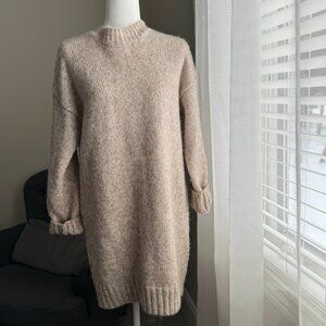 Topshop Knee-length Sweater Dress - size S (4-6)